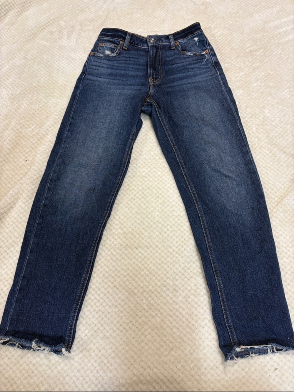 GOLDIE BLUES (Maurices exclusive) dark wash ankle taper Jean